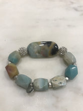 Load image into Gallery viewer, Amazonite centerpiece bead