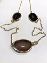 Load image into Gallery viewer, Agate statement necklace